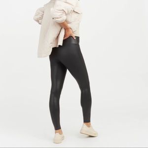 Spanx Faux Leather Leggings